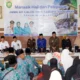 Suasana pelepasan calon jamaah haji CJH asal Kabupaten Bungo 135958682