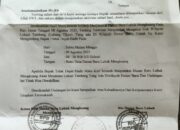 Pejabat Dusun Baru Lubuk Mengkuang Surati Pemodal PETI Untuk Tarik Upeti