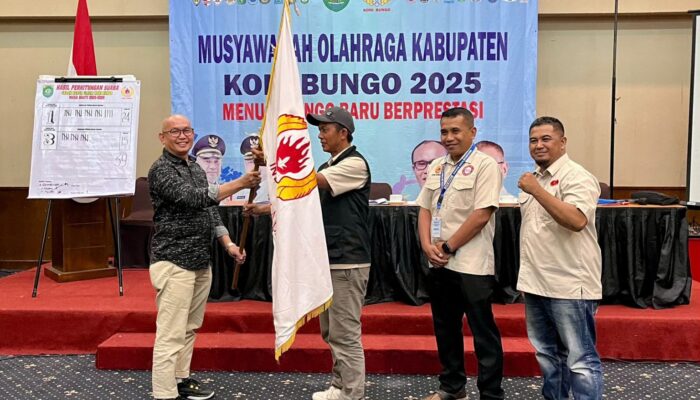 Sah, Mahilli HM Terpilih Jadi Ketua KONI Bungo Periode 2025 – 2029