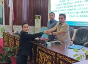 Waka I DPRD Bungo H. Pardinan Pimpin Rapat Paripurna Penyampaian Hasil Reses