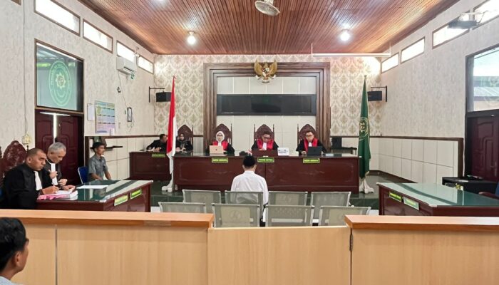 Pelaku Pembunuh Dosen di Bungo Jalani Sidang Perdana
