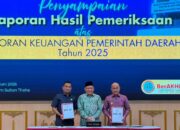 Ketua DPRD Adani Hadiri Penyerahan LHP Pemkab Bungo di BPK Jambi